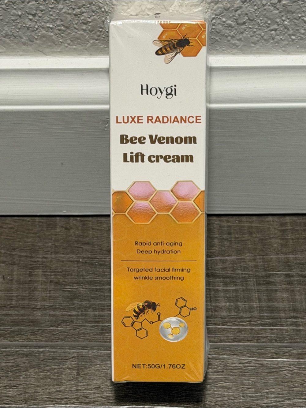 Hoygi Bee Venom Lift Cream for Face Firming anti Wrinkle Fade Fine Lines  NIB